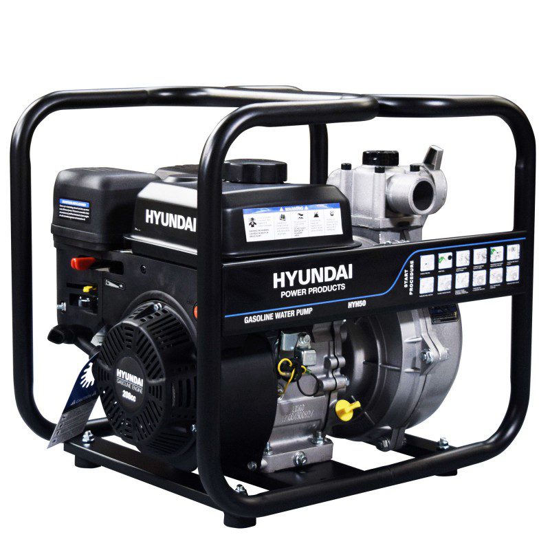HYUNDAI HYH50 Vannpumpe Bensin - H?yt trykk 6,4bar 500L/m