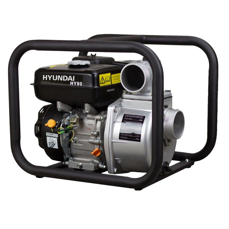 HYUNDAI HY80 Vannpumpe Bensin - Rent vann 1000L/m